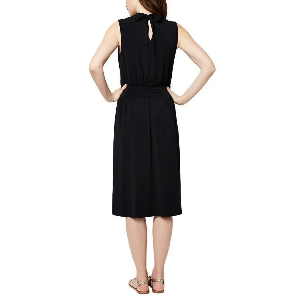 NEW! LEOTA Ladies Aria Dress in Color Black Perfect LBD! - Picture 5 of 12
